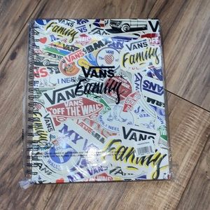 Vans Blank Notebook